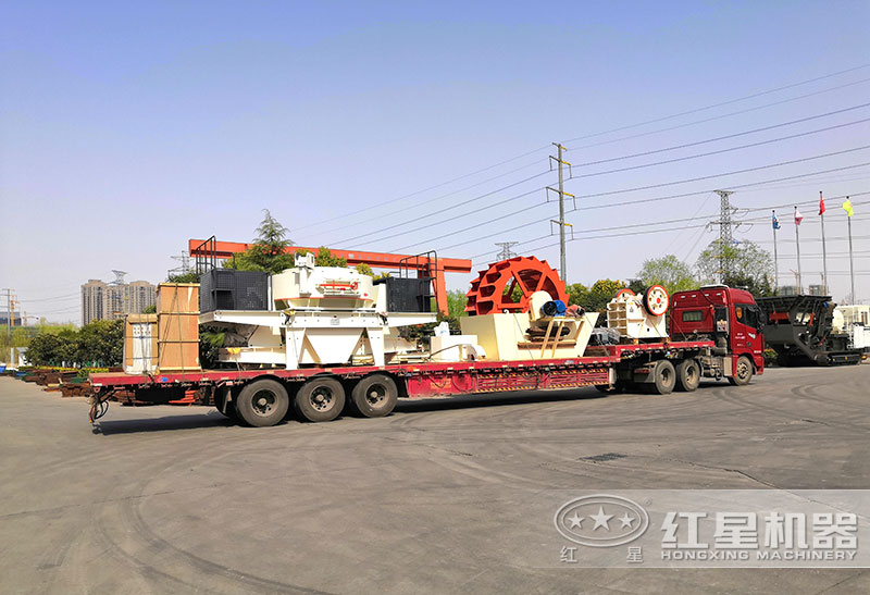 全套石頭制沙機設(shè)備發(fā)貨 全套石頭制沙機設(shè)備發(fā)貨