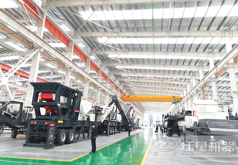 石子破碎機成套設(shè)備車間展示 石子破碎機成套設(shè)備車間展示