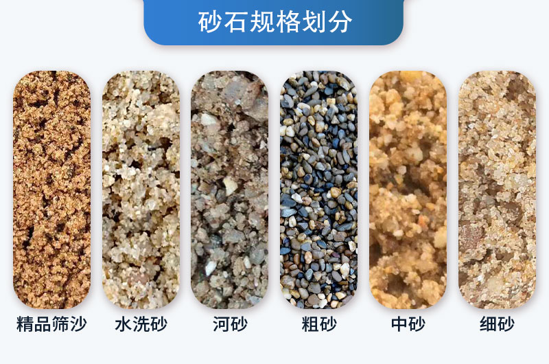 水洗砂類(lèi)型 水洗砂類(lèi)型