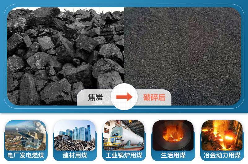 焦炭破碎應(yīng)用領(lǐng)域 焦炭破碎應(yīng)用領(lǐng)域