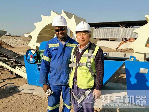 紅星技術(shù)專家現(xiàn)場指導(dǎo)安裝