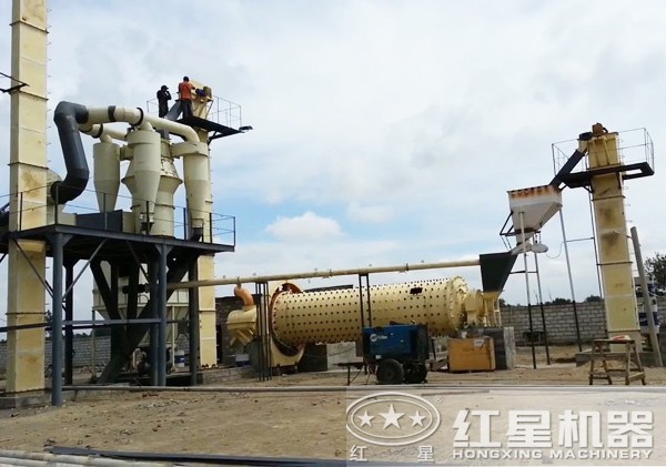 干式球磨機用于磨粉 干式球磨機用于磨粉