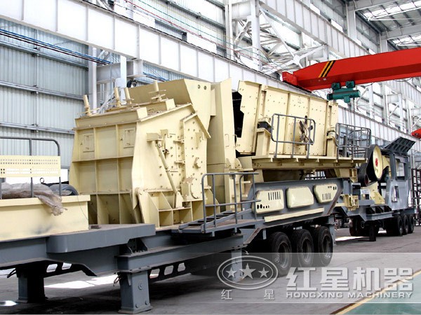 移動(dòng)車載式打石子機(jī)高清圖
