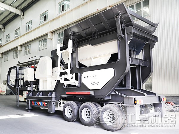 流動的砂石破碎機，打石機