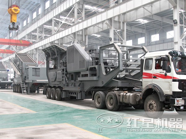 移動式建筑垃圾破碎機(jī)發(fā)貨圖