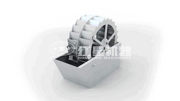 洗砂機3D工作動態(tài)圖 洗砂機3D工作動態(tài)圖