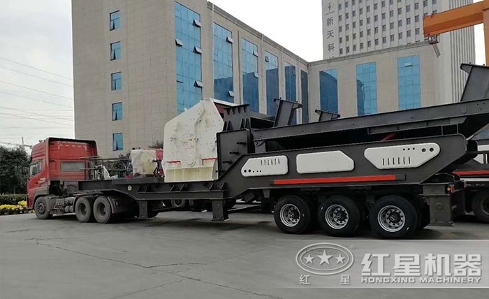 紅星半掛車碎石機(jī)發(fā)貨圖 紅星半掛車碎石機(jī)發(fā)貨圖