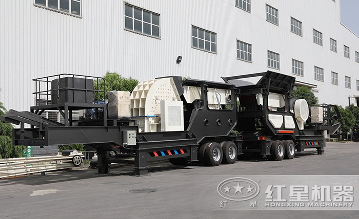 移動(dòng)、碎石兼顧二合一破碎機(jī)——移動(dòng)式重錘破