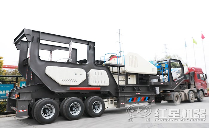 開著走的車載流動破碎機(jī) 開著走的車載流動破碎機(jī)