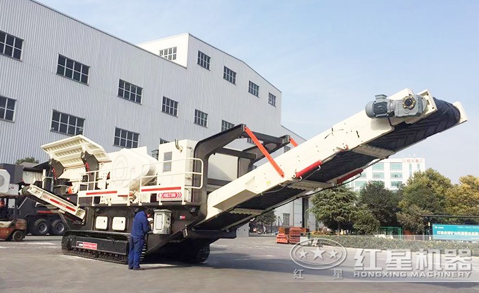 履帶式移動(dòng)碎石機(jī)_碎沙機(jī) 履帶式移動(dòng)碎石機(jī)_碎沙機(jī)