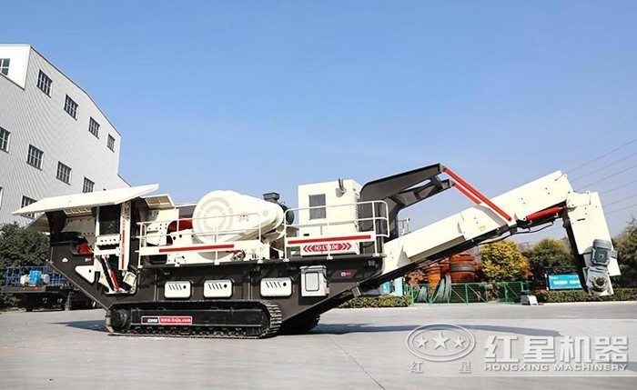 履帶式車載移動破石機(jī) 履帶式車載移動破石機(jī)