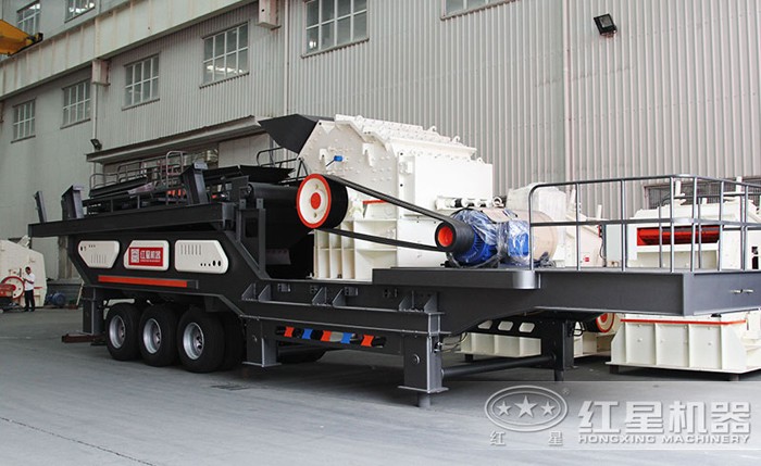 1414細(xì)碎機搭載移動破碎站