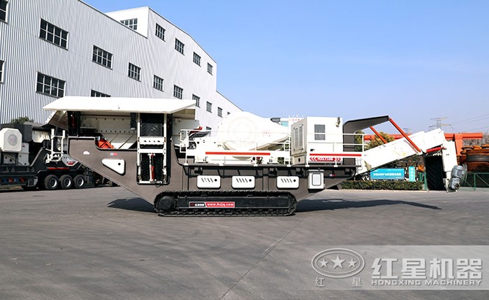 履帶式流動(dòng)石頭破碎機(jī) 履帶式流動(dòng)石頭破碎機(jī)