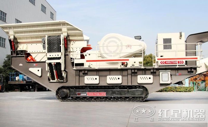 履帶式移動石頭破碎機 履帶式移動石頭破碎機