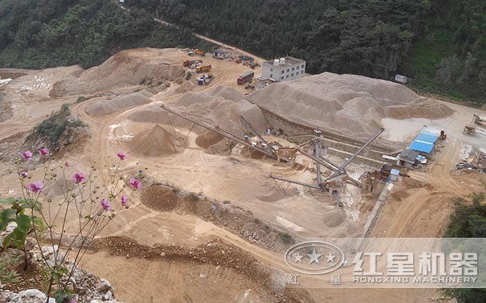機制砂廠俯瞰圖 機制砂廠俯瞰圖