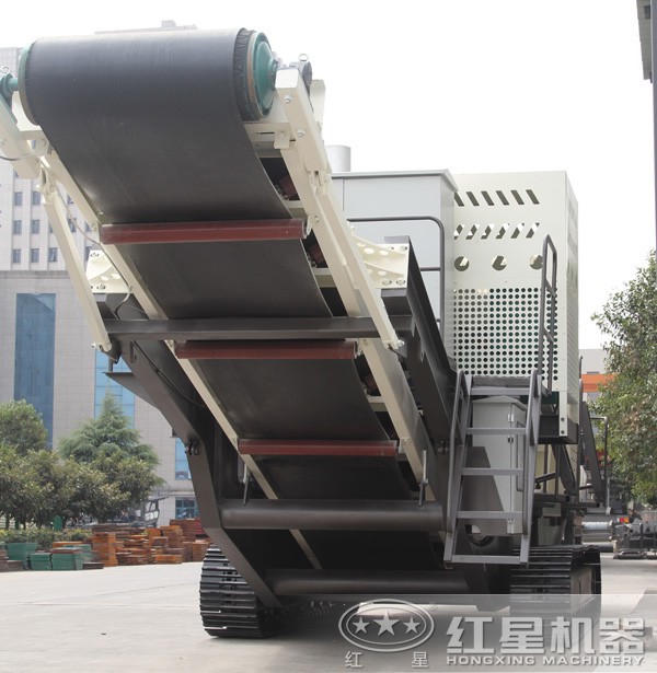 履帶式移動石頭細碎機 履帶式移動石頭細碎機