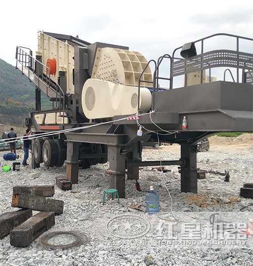 廣西移動大型錘破碎站現場 廣西移動大型錘破碎站現場