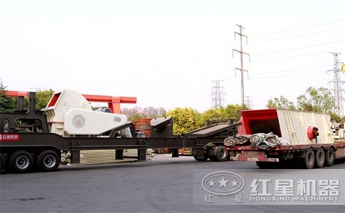 移動大型錘破碎站發(fā)貨 移動大型錘破碎站發(fā)貨