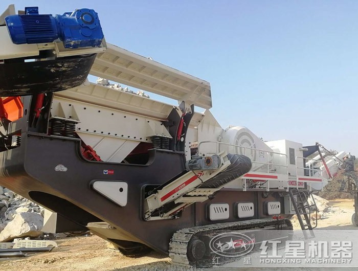 履帶移動破碎站 履帶移動破碎站