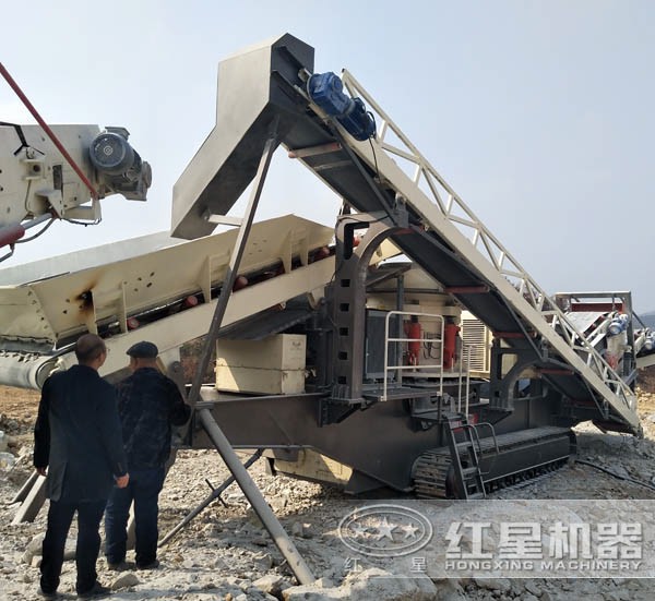 履帶式移動圓錐破碎機 履帶式移動圓錐破碎機