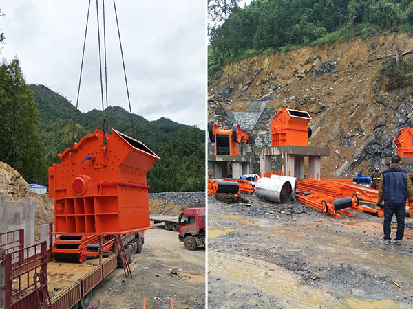 1414細(xì)碎機安裝現(xiàn)場