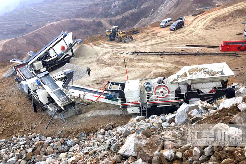 三臺聯(lián)機，效能高破碎，可安排就近現(xiàn)場考察