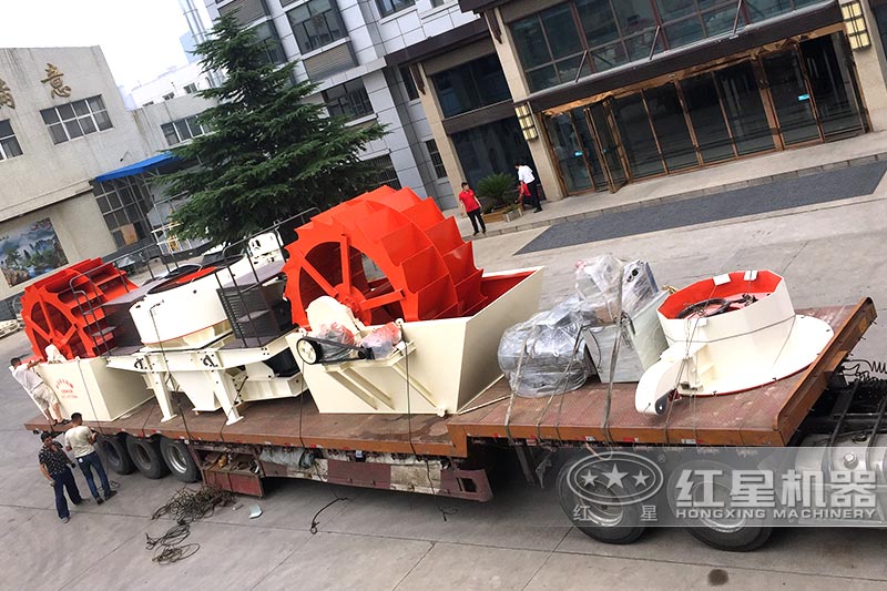 洗砂機(jī)發(fā)貨中，歡迎來(lái)廠參觀考察，免費(fèi)帶料技術(shù)咨詢