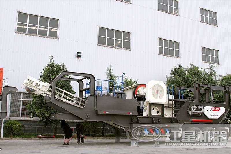 移動型沙場粉石機(jī)