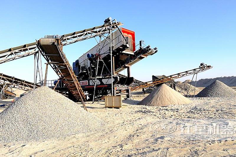 河南三門峽流動式粉碎機(jī)加工現(xiàn)場