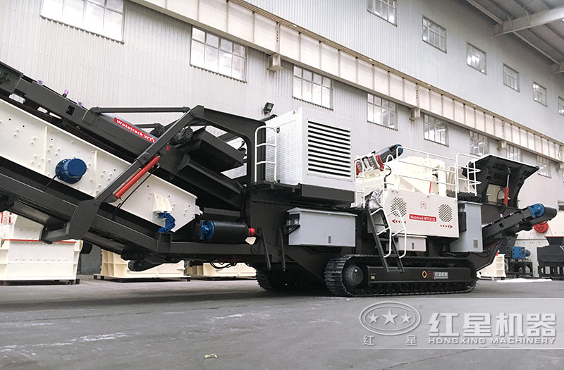 履帶移動建筑垃圾粉碎機(jī)