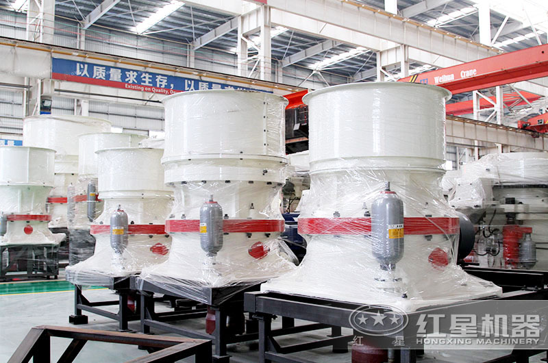 圓錐破立體結構，占地面積小，產量大