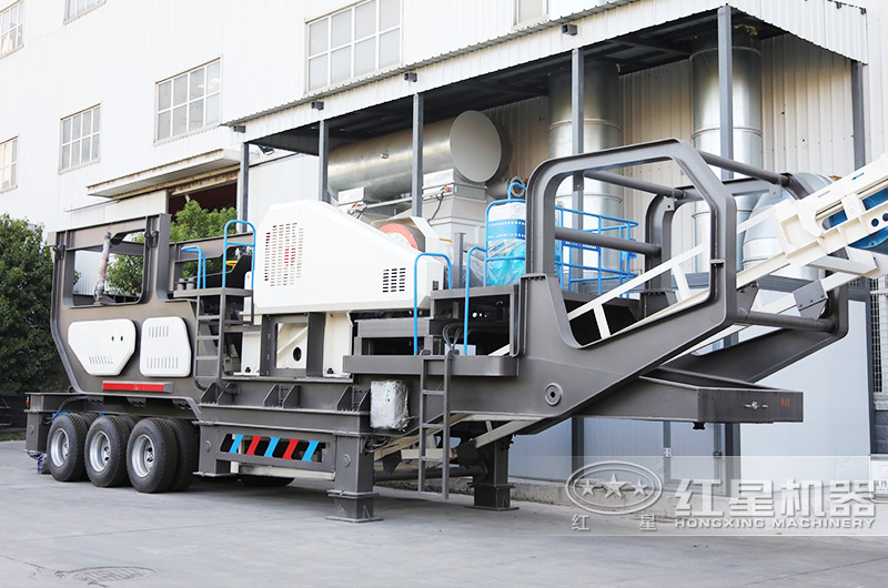 鄂破移動破碎機(jī)，粗碎力度強(qiáng)，產(chǎn)量高