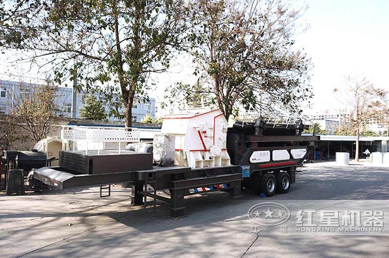 反擊破移動破碎機(jī)，破碎+篩分，省時省力