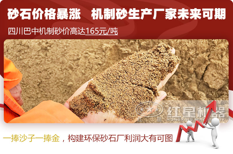 沙子利潤高，前景好