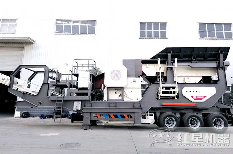 移動(dòng)式鄂式破石機(jī)，隨時(shí)移動(dòng)，智能控制