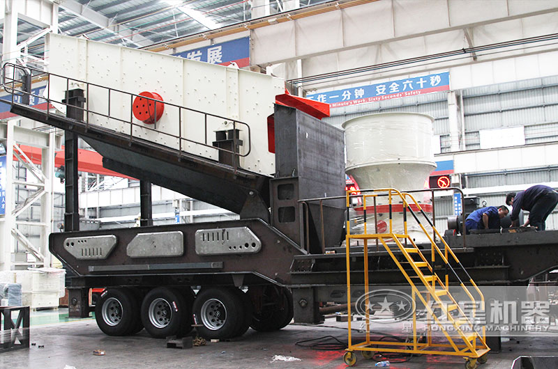 圓錐破流動(dòng)石子加工機(jī)，針對(duì)高硬度物料