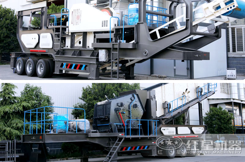 大型石頭與土分離機經典搭配，成本低