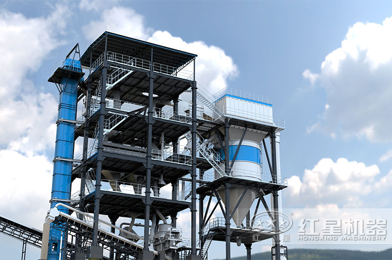 山西陽(yáng)泉石灰石干法制砂生產(chǎn)線